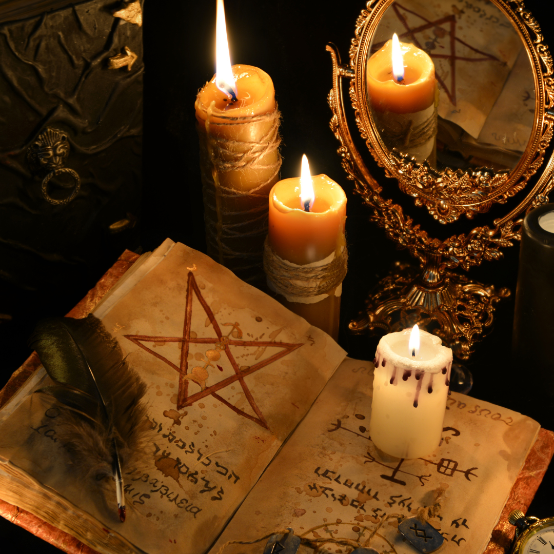 hypnosis-expert-occult-image Illustration representing historical links between hypnosis and occult beliefs